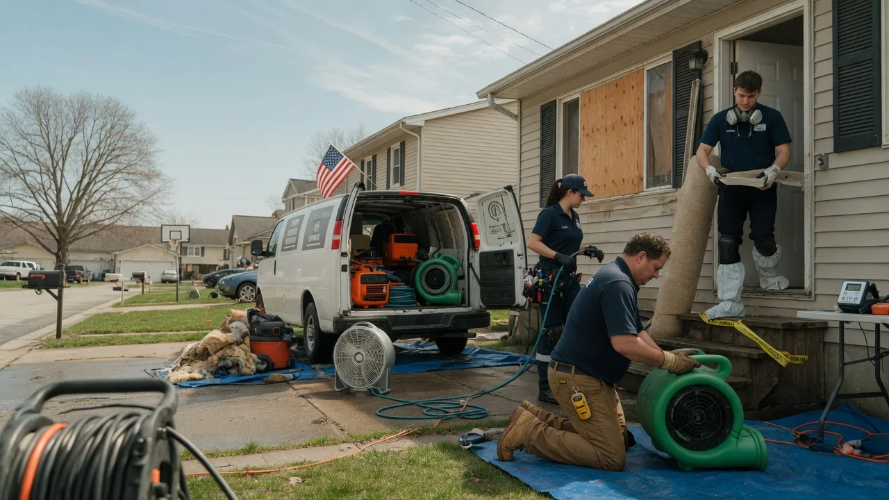 Water Damage Restoration in Sullivan City, TX near me